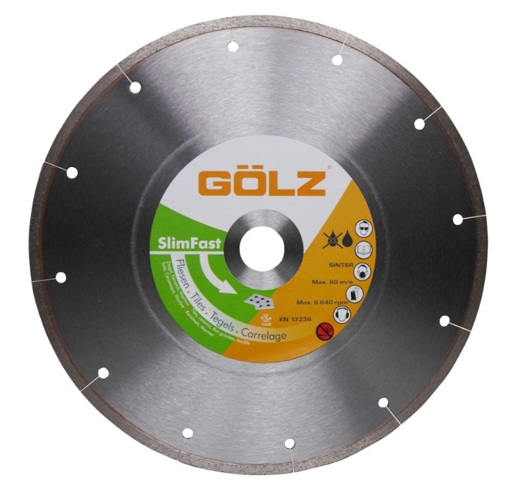 Gölz Slimfast, Ø180x25,4 mm, Diamantskive