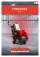 Scanmaskin Ferox 320 WS, Brugermanual