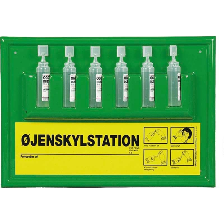 Øjenskylstation, 6x30 ml