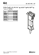 Sikkerhedsinstruktioner og betjeningsvejledning, til EC 120T hydraulikhammer 