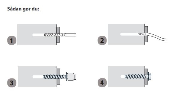 C-Bolt, 8x80 mm, 100 stk
