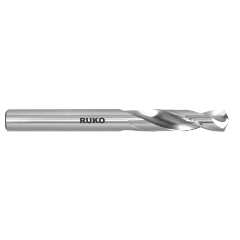 Spiralbor DIN 1897 Type N kort, HSS-R 4,0 mm