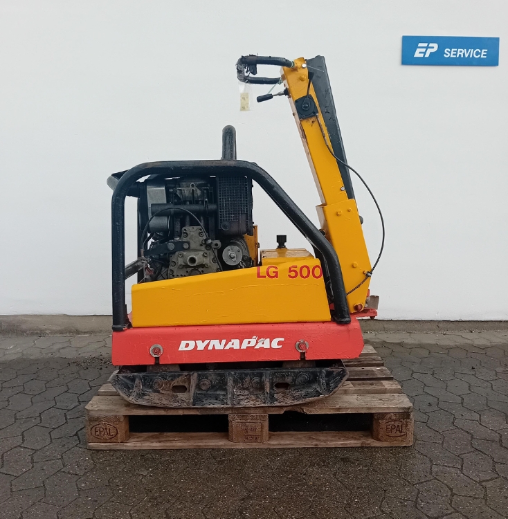 Dynapac LG500, Brugt pladevibrator