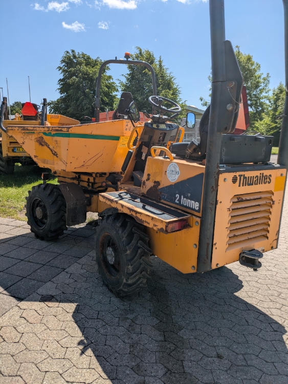 Thwaites 2 Tonne hi/sw, Brugt dumper