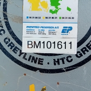 HTC 550 Greyline, Brugt slibemaskine