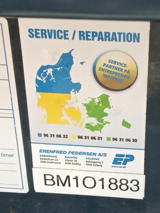 Hanix H15BPLUS-2, Brugt minigraver