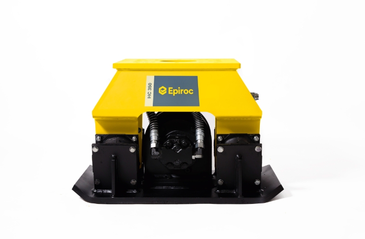 Epiroc HC350 Pladevibrator (360° rotation), Maskinbåren