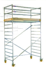 Custers Rullestillads, 0,74 x 2,50 x 5,5 m