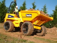 Thwaites 9 Ton, m/drejelig tip