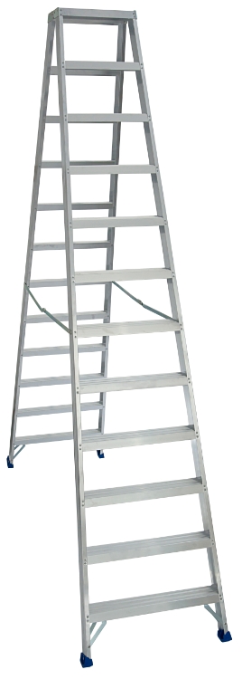 Trappestige Proff 2,80 m, 12 trin, Dobbelt