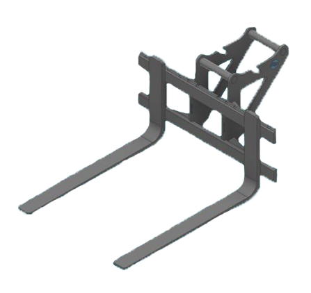 CP Pallegaffelsæt, 2,5 Tons, 120 cm