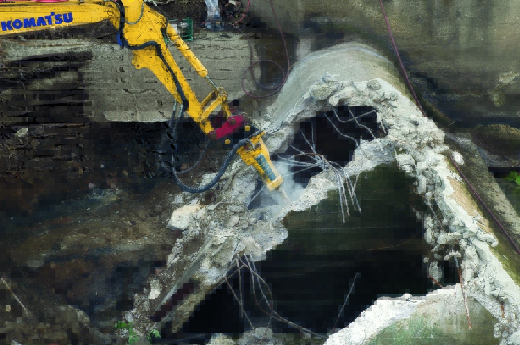 Epiroc SB552, Hydraulikhammer