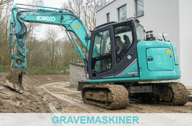Erenfred Pedersen A/S er i Danmark forhandler af Kobelco gravemaskiner
