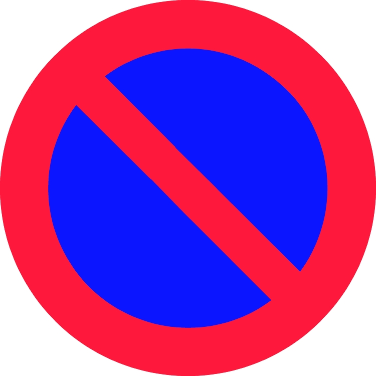 Forbudstavle C62, Ø50 cm