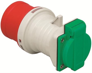 Overgangsadapter, CEE 400V