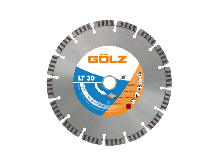 Gölz LT 30, Ø230x22,2 mm, Diamantskive