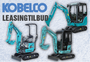 Leasing på Kobelco Minigravere