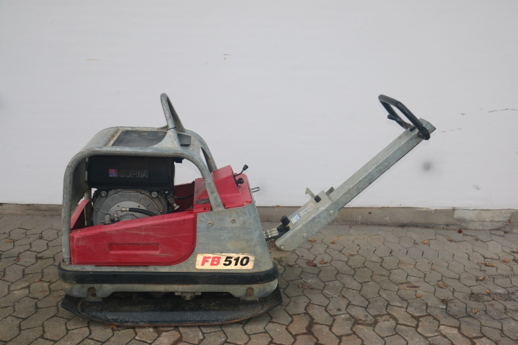 Swepac FB 510, Brugt pladevibrator