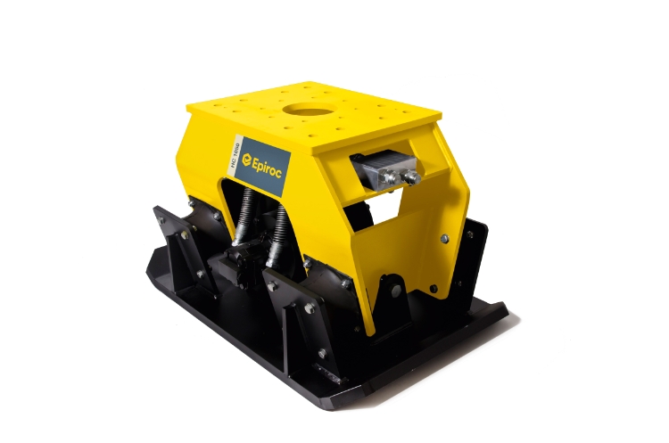 Epiroc HC1050 Pladevibrator (360° rotation), Maskinbåren