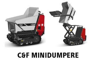 C&F minidumpere/motorbør