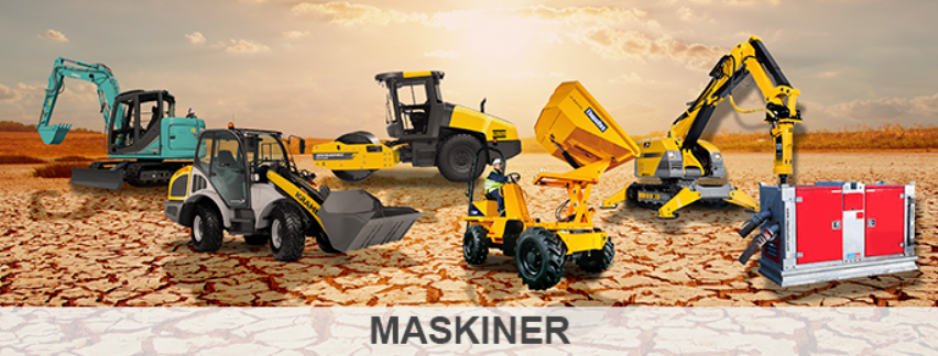 Stort udvalg af vores entreprenørmaskiner, fang os, vi vil hellere end gerne hjælpe dig.