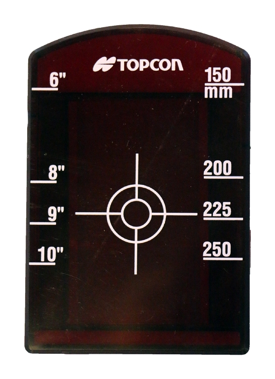 Måletavle, Kort, Rød