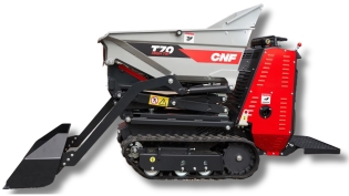 CNF T70HTSL, Motorbør, benzinmotor, m. højtip og skovl