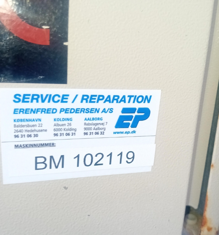 HTC 650, Brugt slibemaskine 