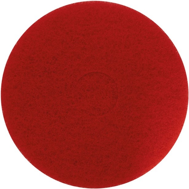 Gulvpad, Ø406 mm, rød
