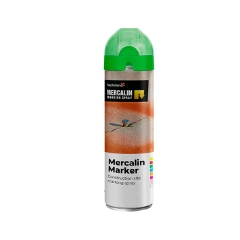 Mercalin Mærkespray, Grøn Fluor, 500ml