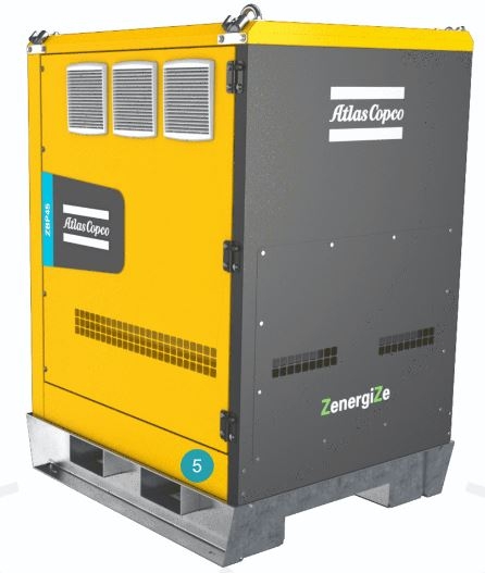 Atlas Copco ZBP45, Batteri PowerBank