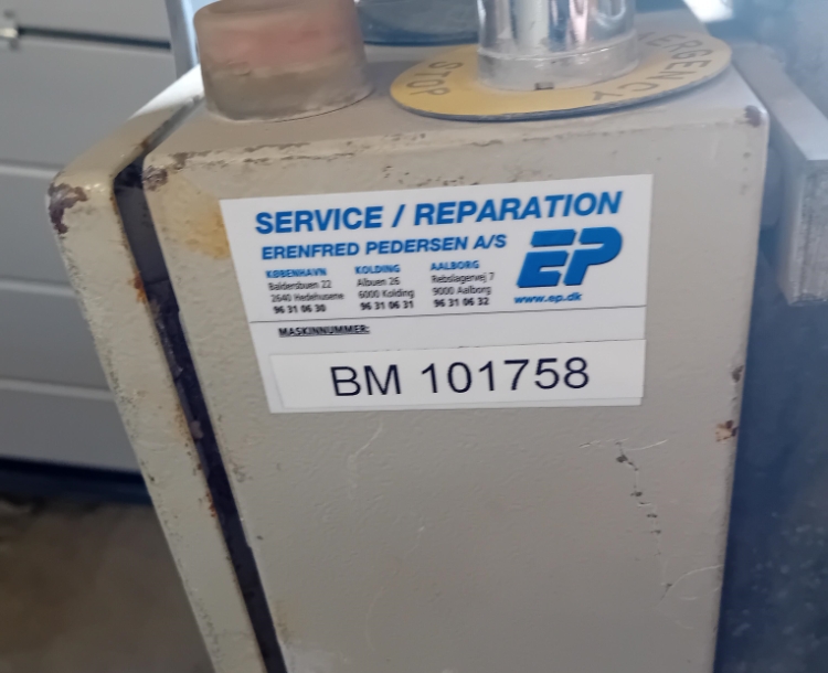 Diamatic 500, Brugt slibemaskine