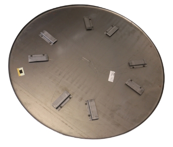 Glittetallerken BG92 (2 stk.), Ø1160 mm 