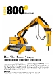 Produktkatalog, Brokk 800S