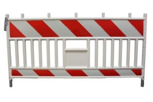 Afspærringsgitter, Højre visning, 200x100 cm