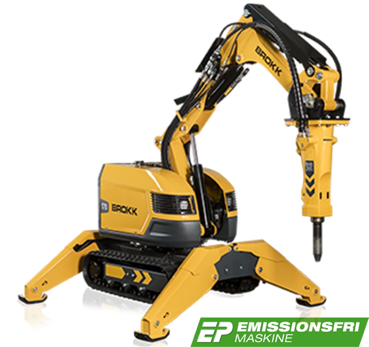 Brokk 170, Nedbrydningsrobot