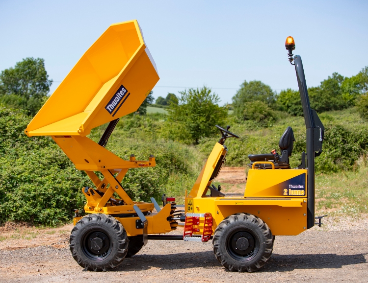 Thwaites 2 Ton, m/drejelig højtip