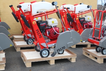 Loxam A/S køber 25 stk af fugeskæremaskinen FS170