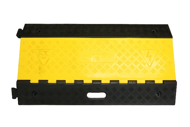 Overkørselsrampe m/Håndtag