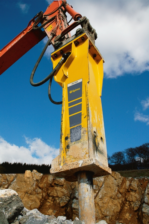 Epiroc HB2500, Hydraulikhammer
