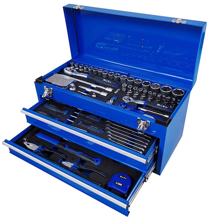 Bato Værktøjskassesæt m/skuffer 120 dele