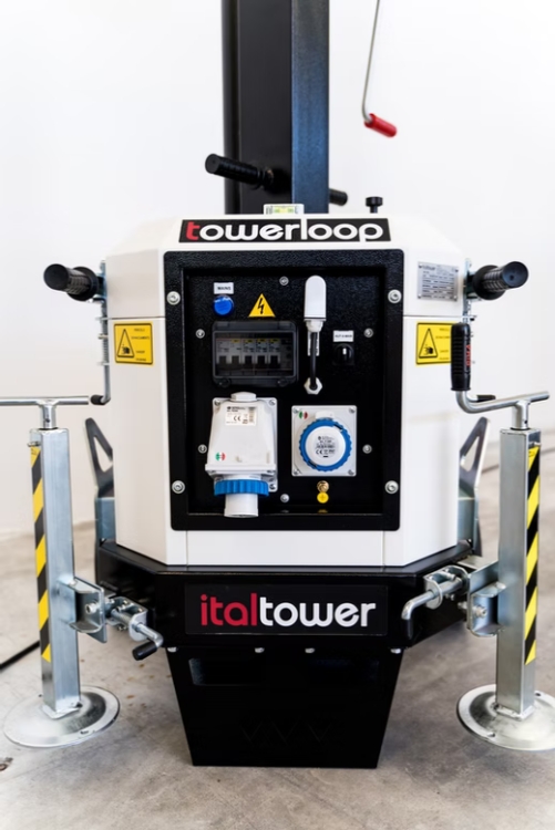 Towerloop Mobilt Lystårn - 4 x 320W LED