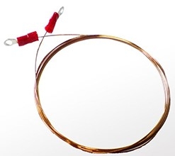 Glødetråd, t/gl. Tolino, m/træplade - 141 cm