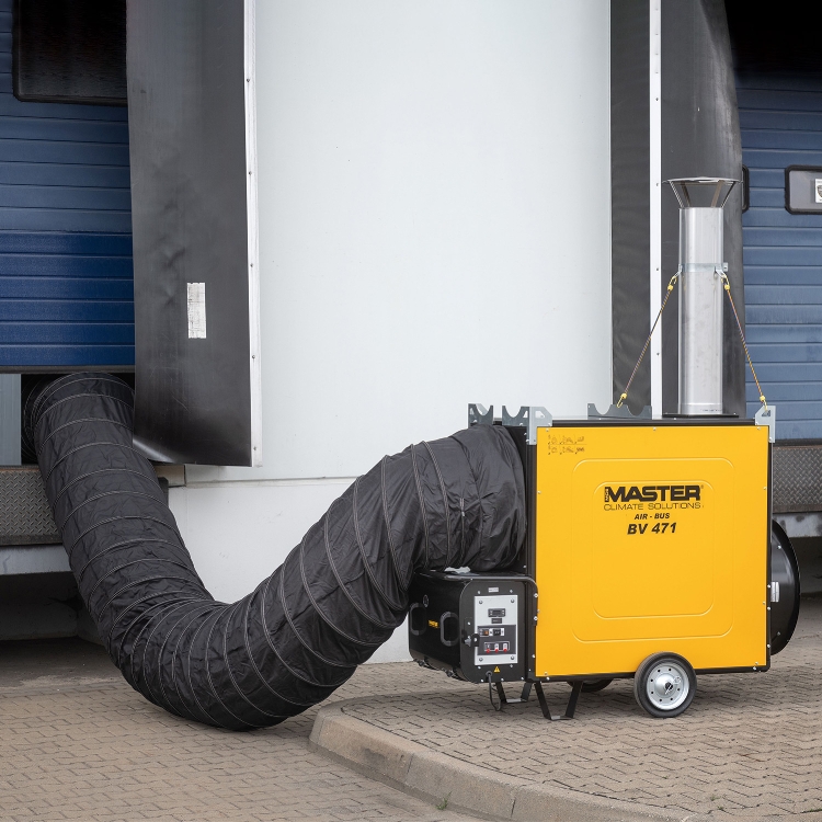 Master BV471 SE, Varmekanon