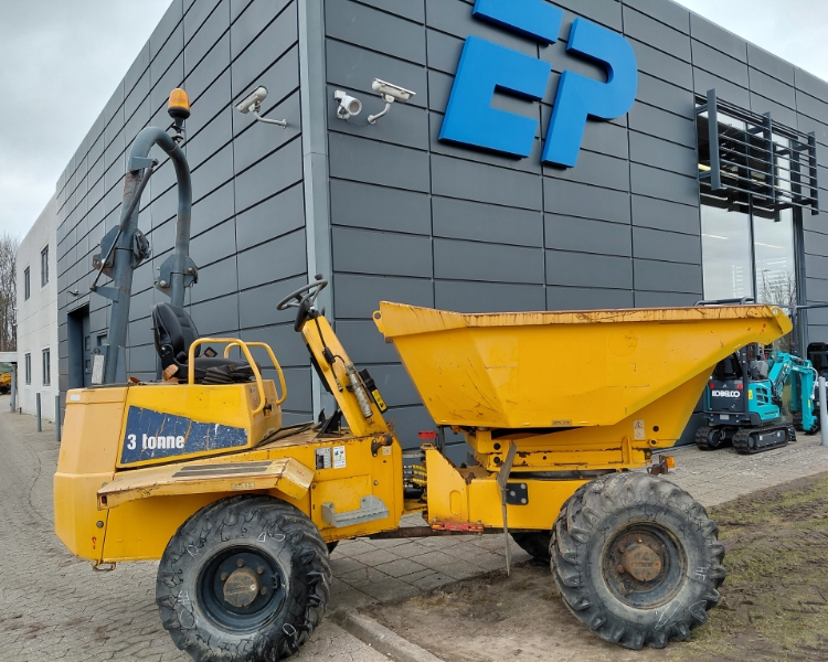 Thwaites 3 Tonne m/dr. højtip, Brugt dumper