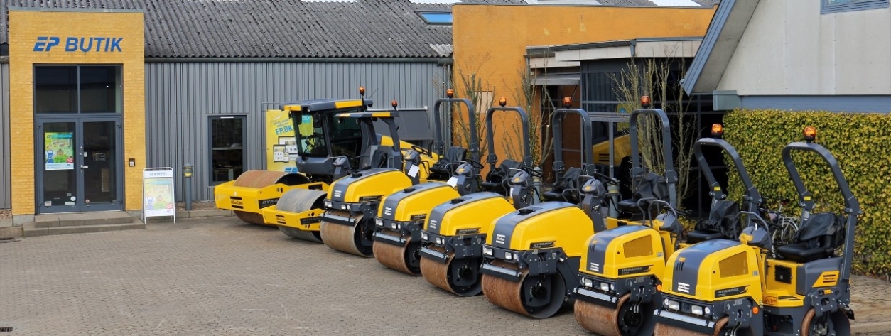 8 Atlas Copco / Dynapac Valsetog og Tromler til Nordjysk Lift