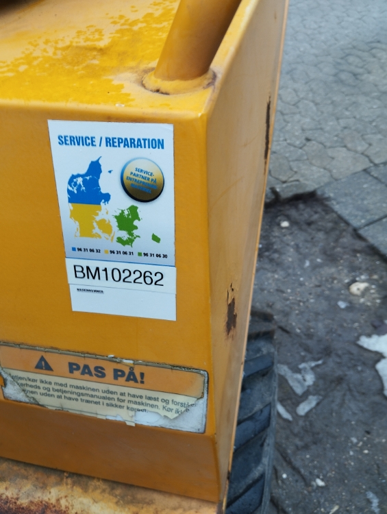 Thwaites 1 Tonne m/højtip, Brugt dumper