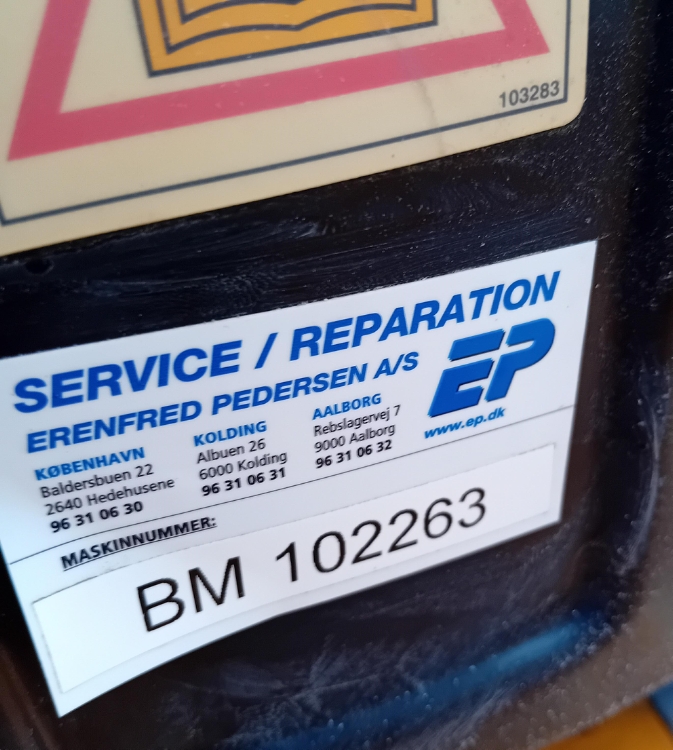 Thwaites 1 Tonne m/højtip, Brugt dumper 