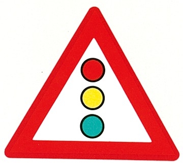 Advarselstavle A19, 70 cm