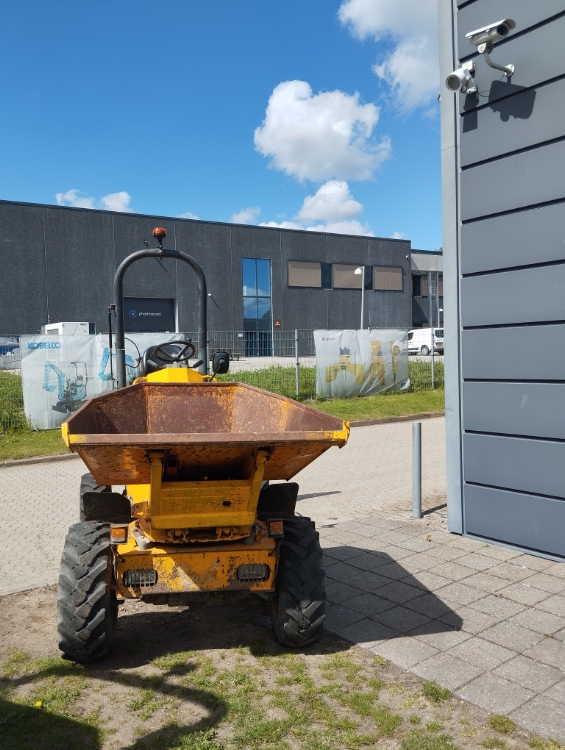 Thwaites 1,5 Tonne m/drejelig højtip, Brugt dumper